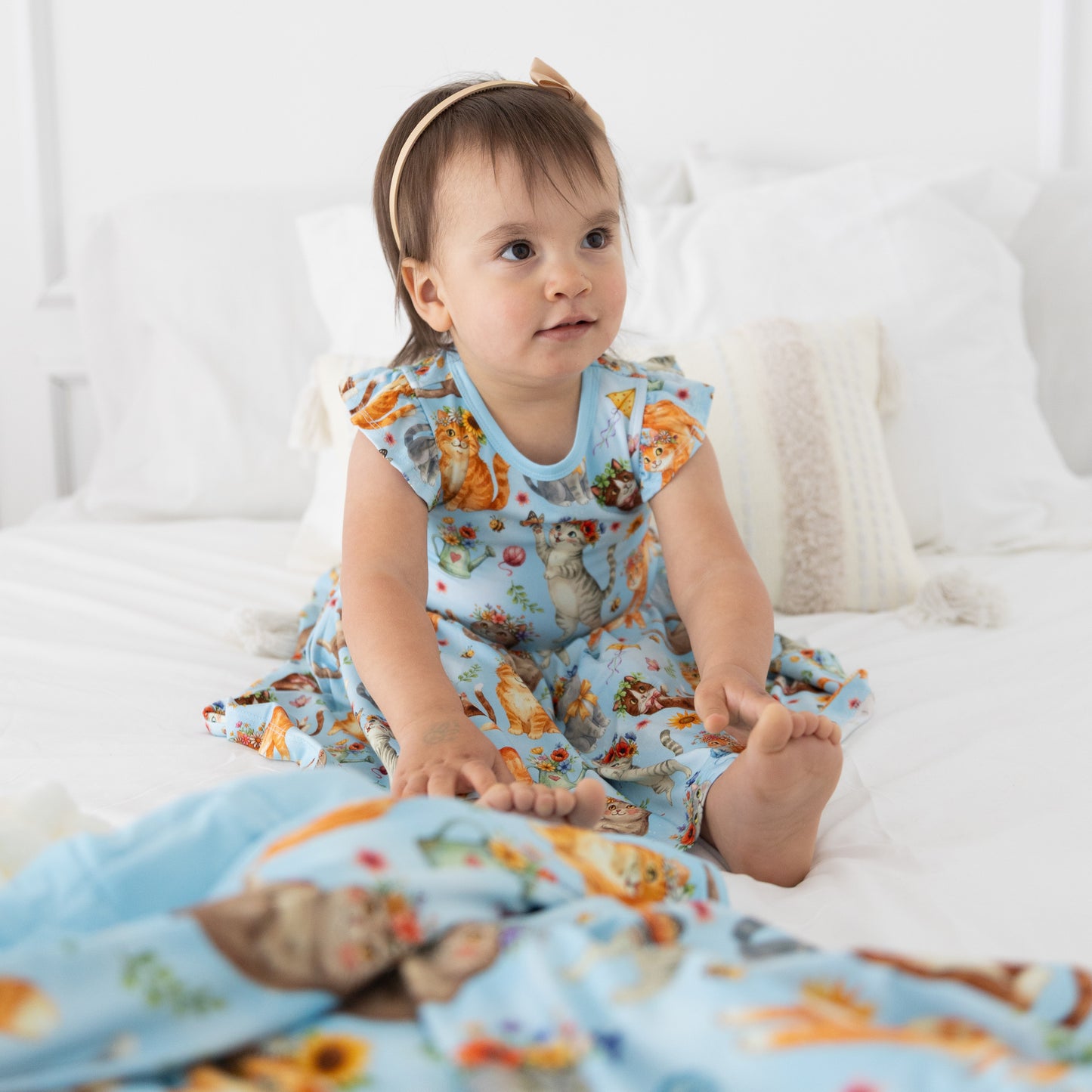Whiskers & WIldflowers Twirl Dress w/ shorts