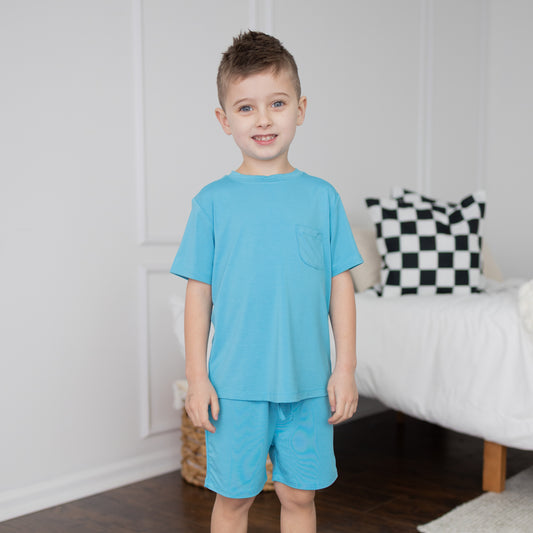 Boys Club Lagoon Daywear Pocket Tee
