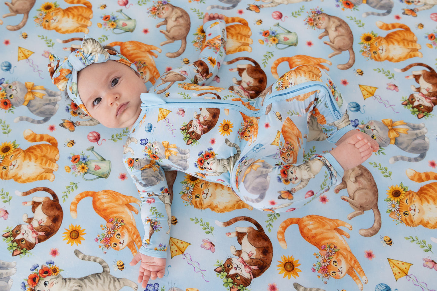 Whiskers & WIldflowers Convertible Zippy