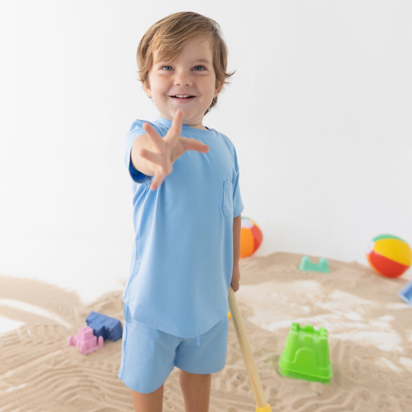 Beach Day Ocean Daywear Pocket Tee