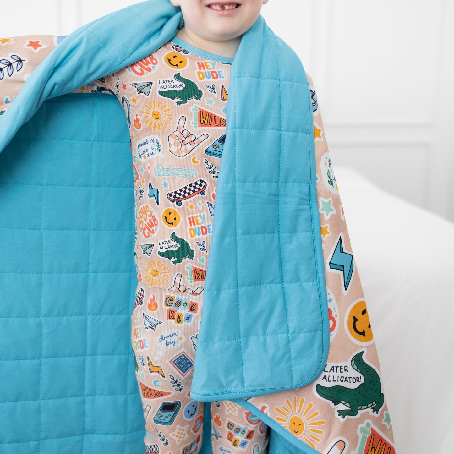 Boys Club Ribbed 2pc Long Sleeve Pajamas