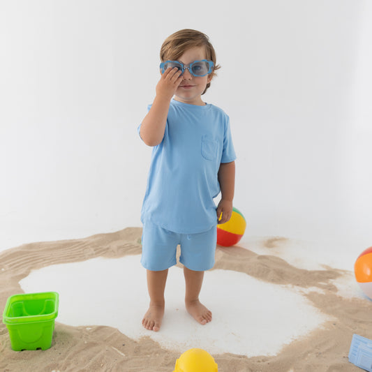 Beach Day Ocean Daywear Pocket Tee