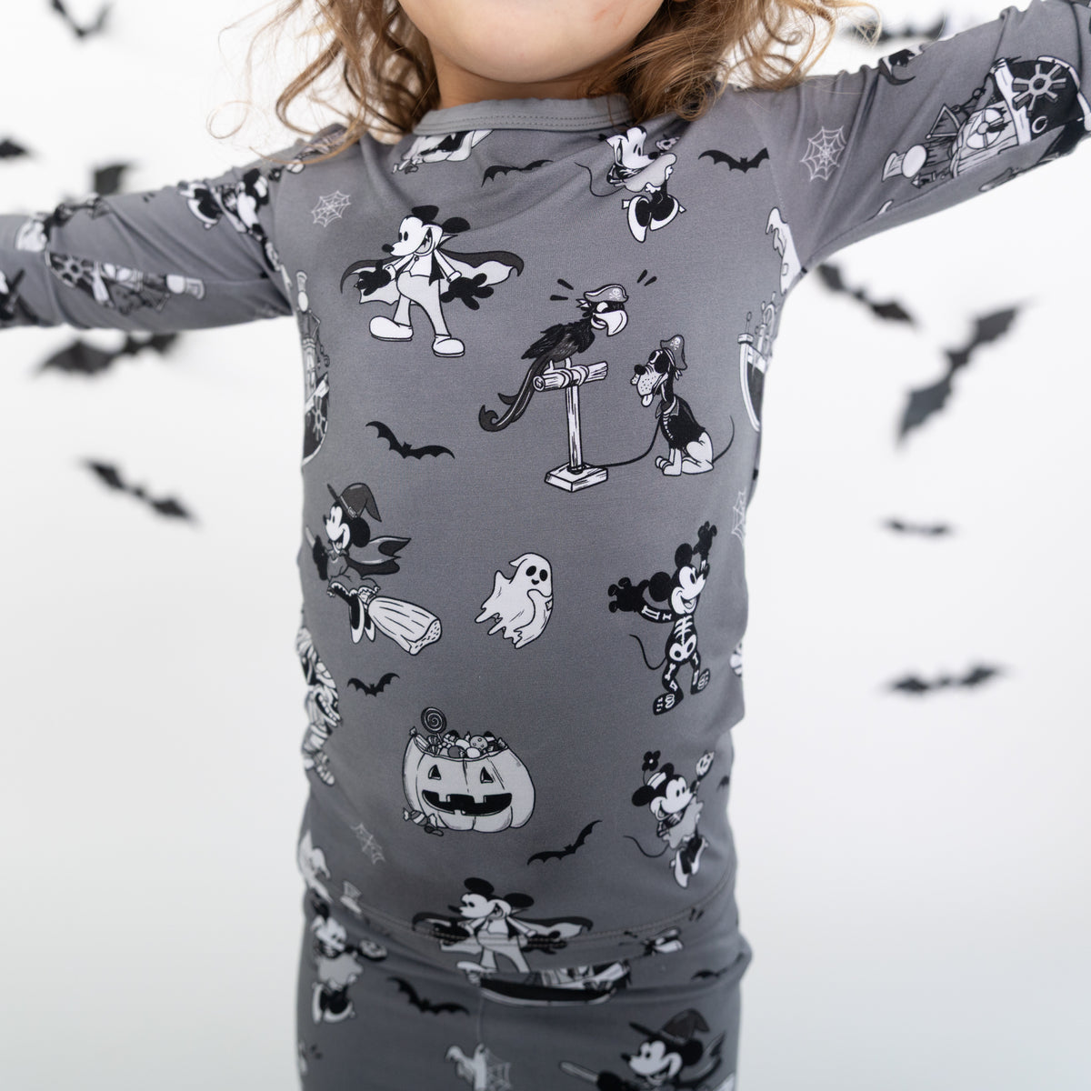 Haunted Steamboat 2pc Long Sleeve Pajamas