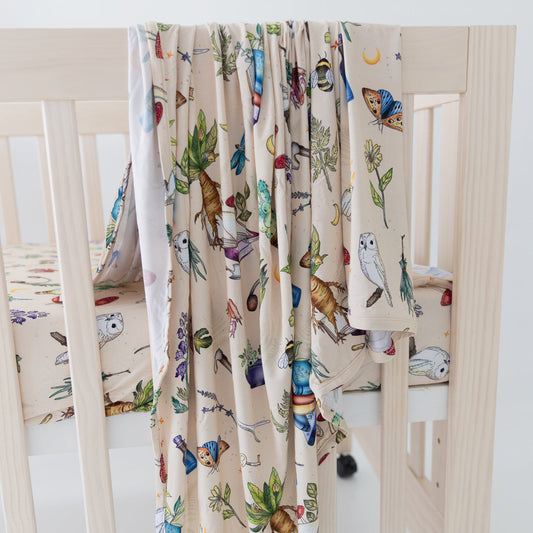 Magic Herbs Swaddle Blanket