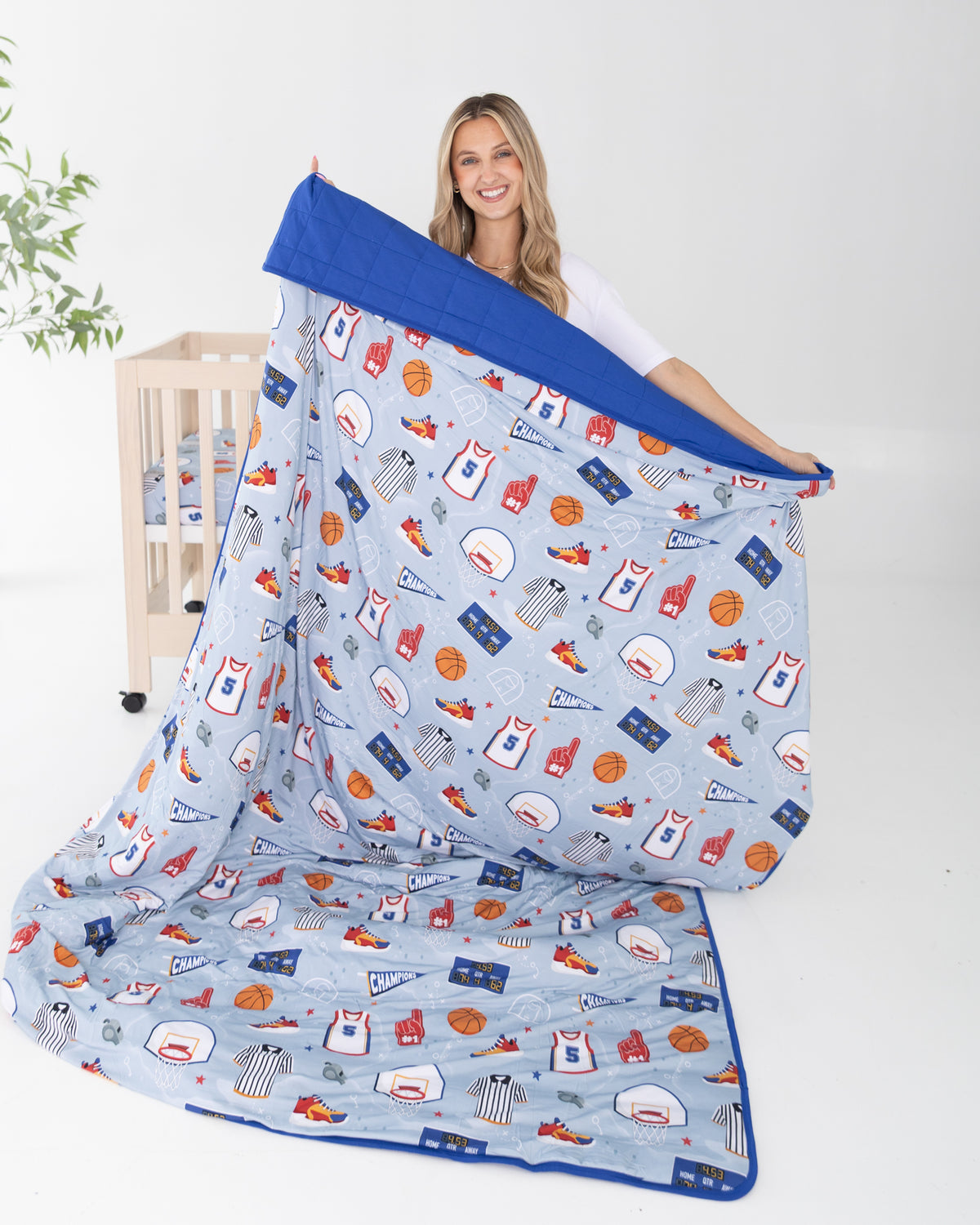 Courtside Snuggle Blankets (2 sizes)