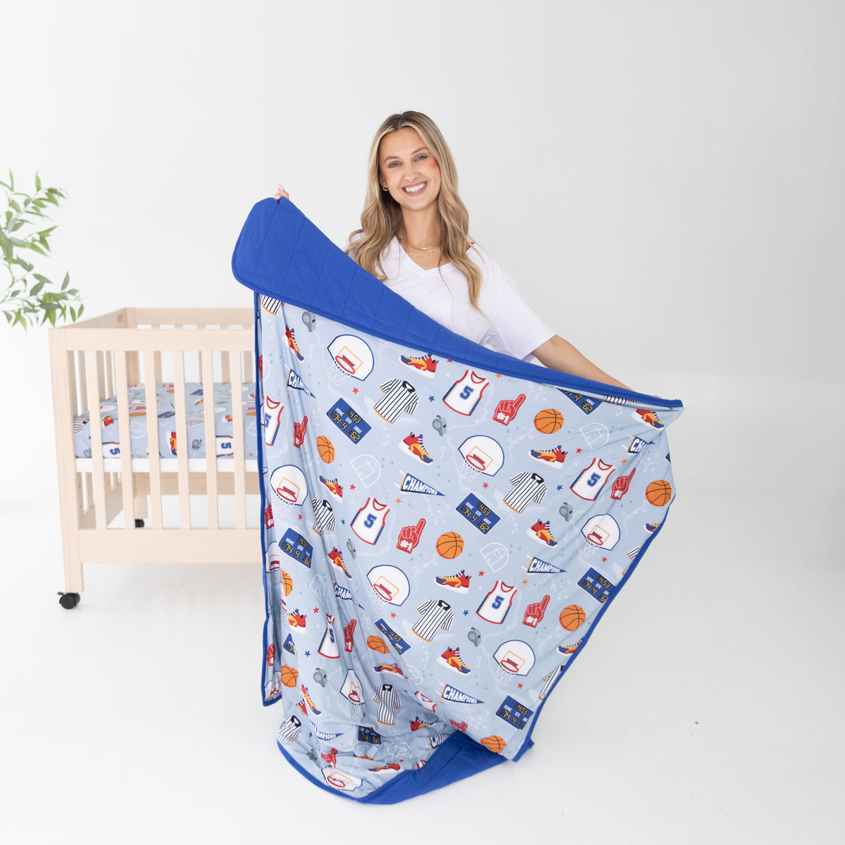 Courtside Snuggle Blankets (2 sizes)