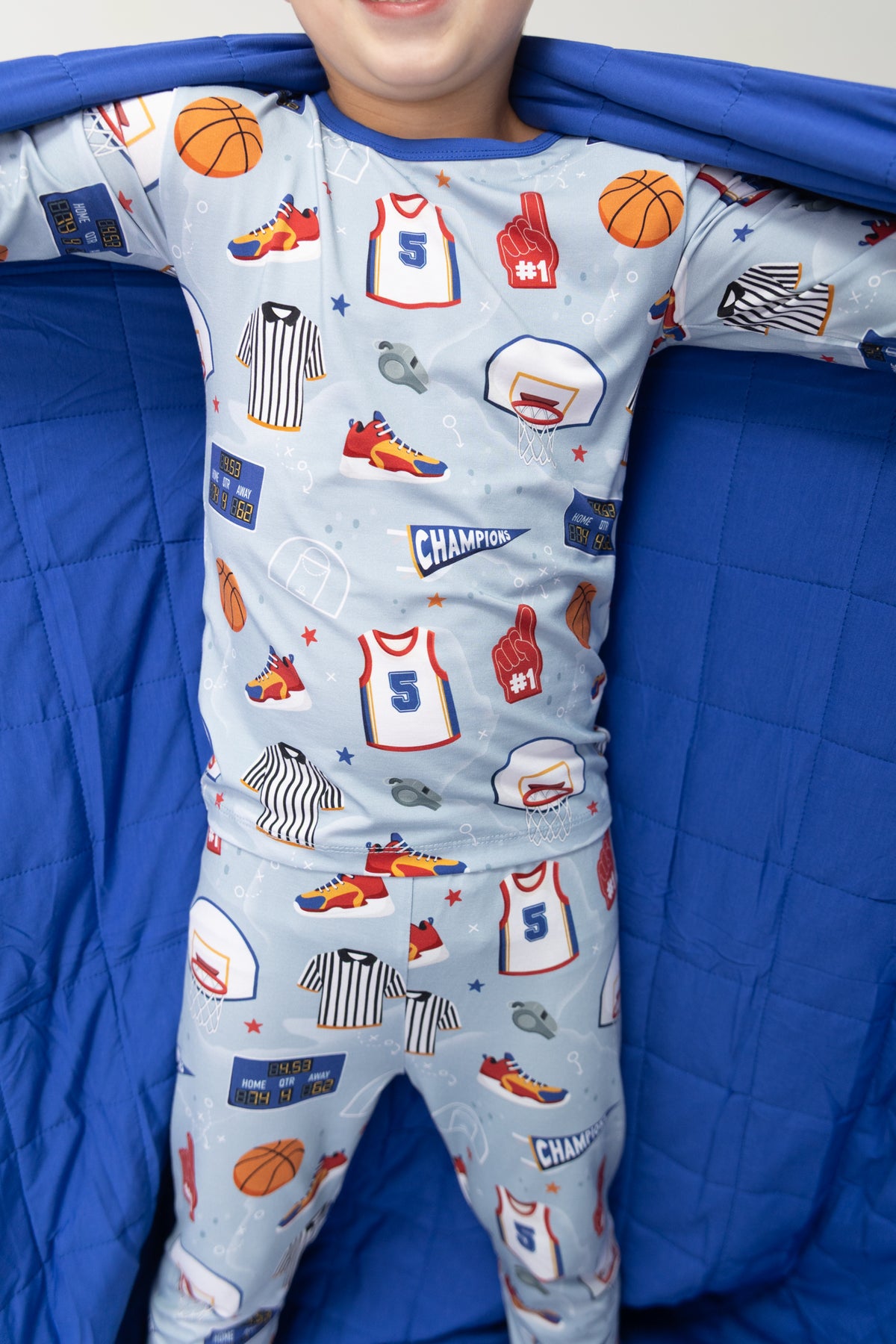 Courtside 2pc Long Sleeve Pajamas