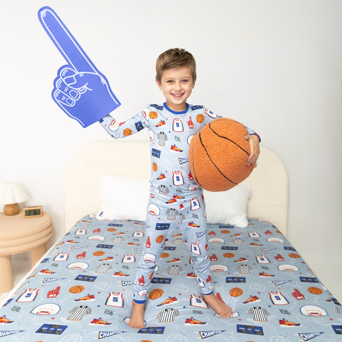Courtside 2pc Long Sleeve Pajamas
