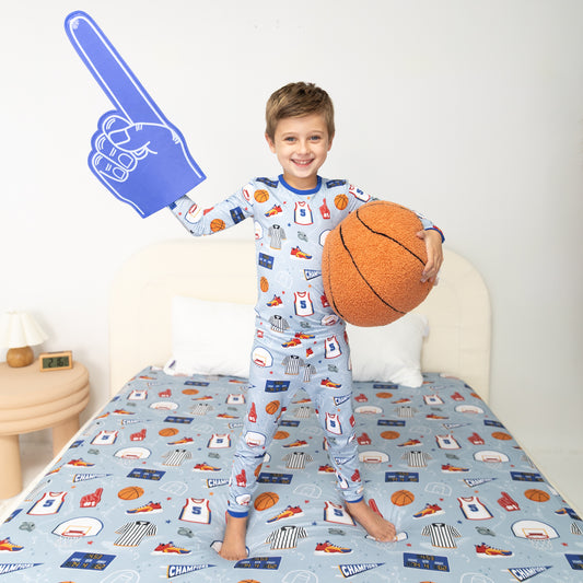 Courtside 2pc Long Sleeve Pajamas