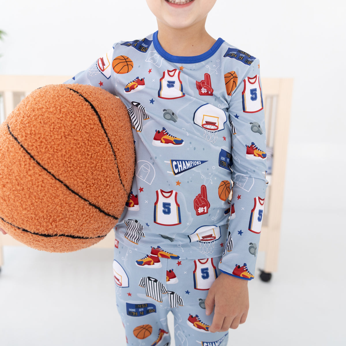Courtside 2pc Long Sleeve Pajamas