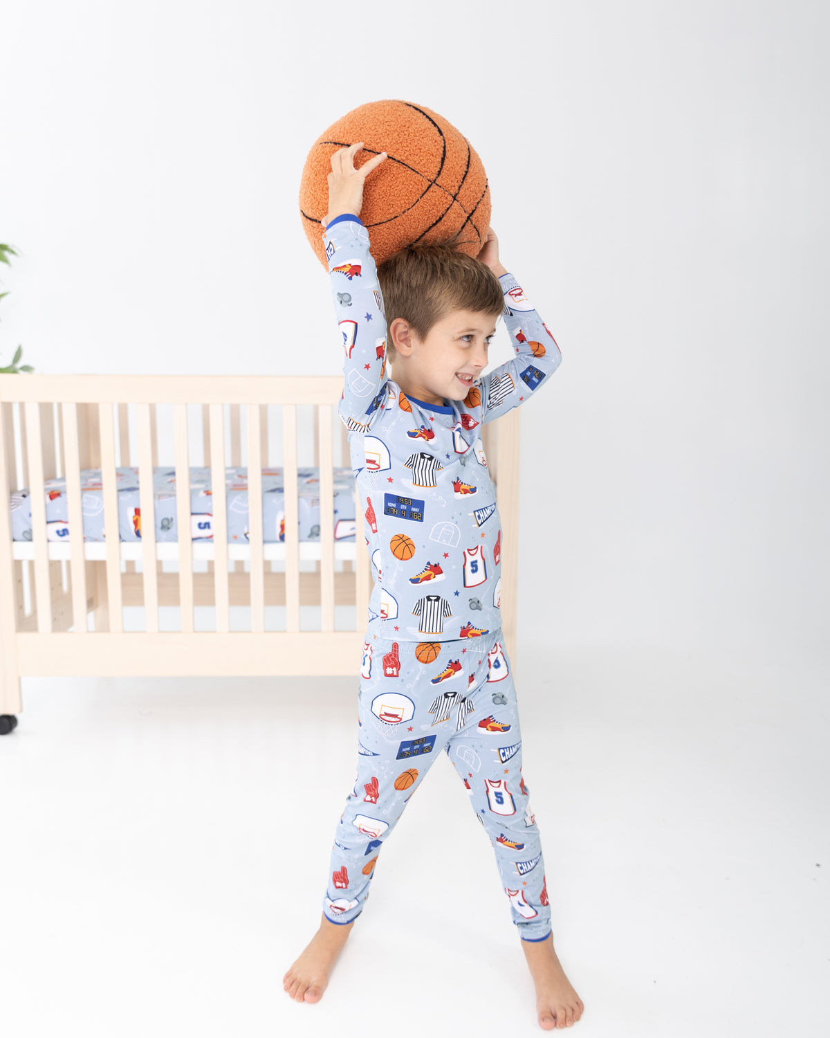 Courtside 2pc Long Sleeve Pajamas