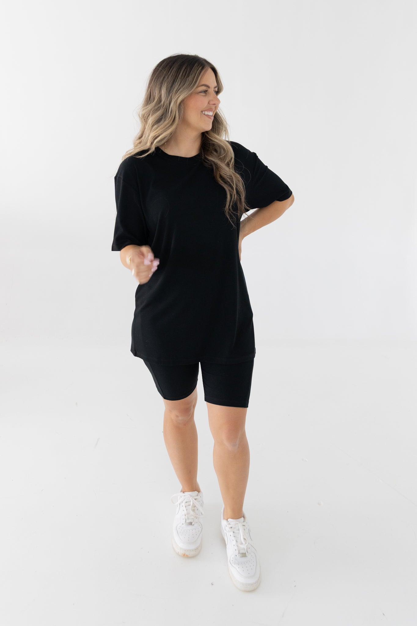 Onyx Ribbed Adult Unisex Tee