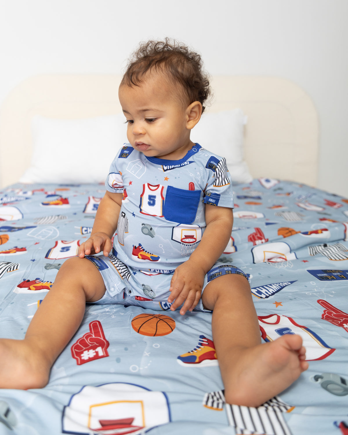 Courtside Shortie Romper