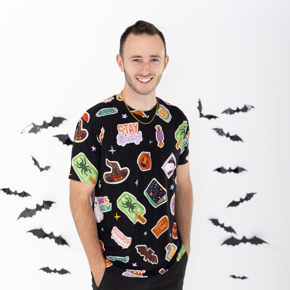 Spooky Icons Unisex Adult Tee