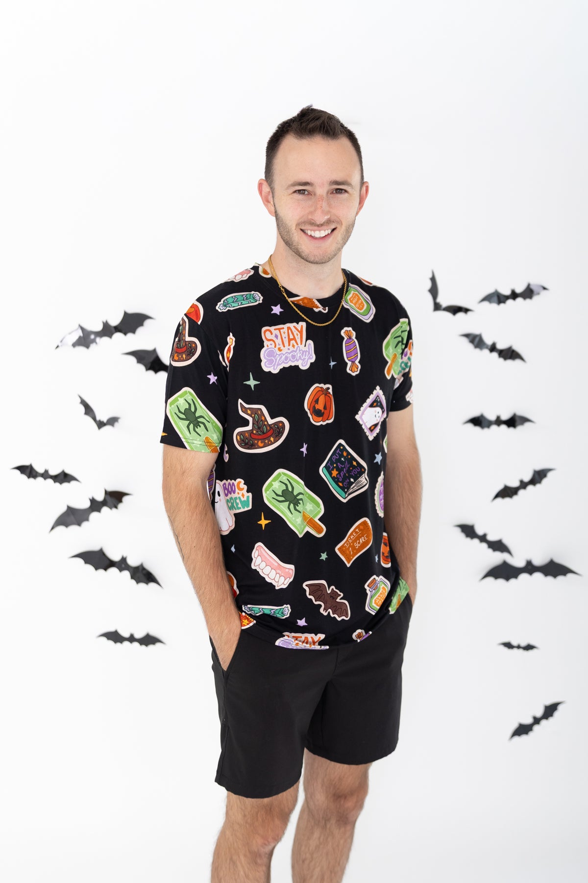 Spooky Icons Unisex Adult Tee