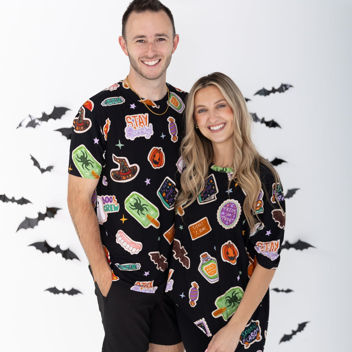 Spooky Icons Unisex Adult Tee