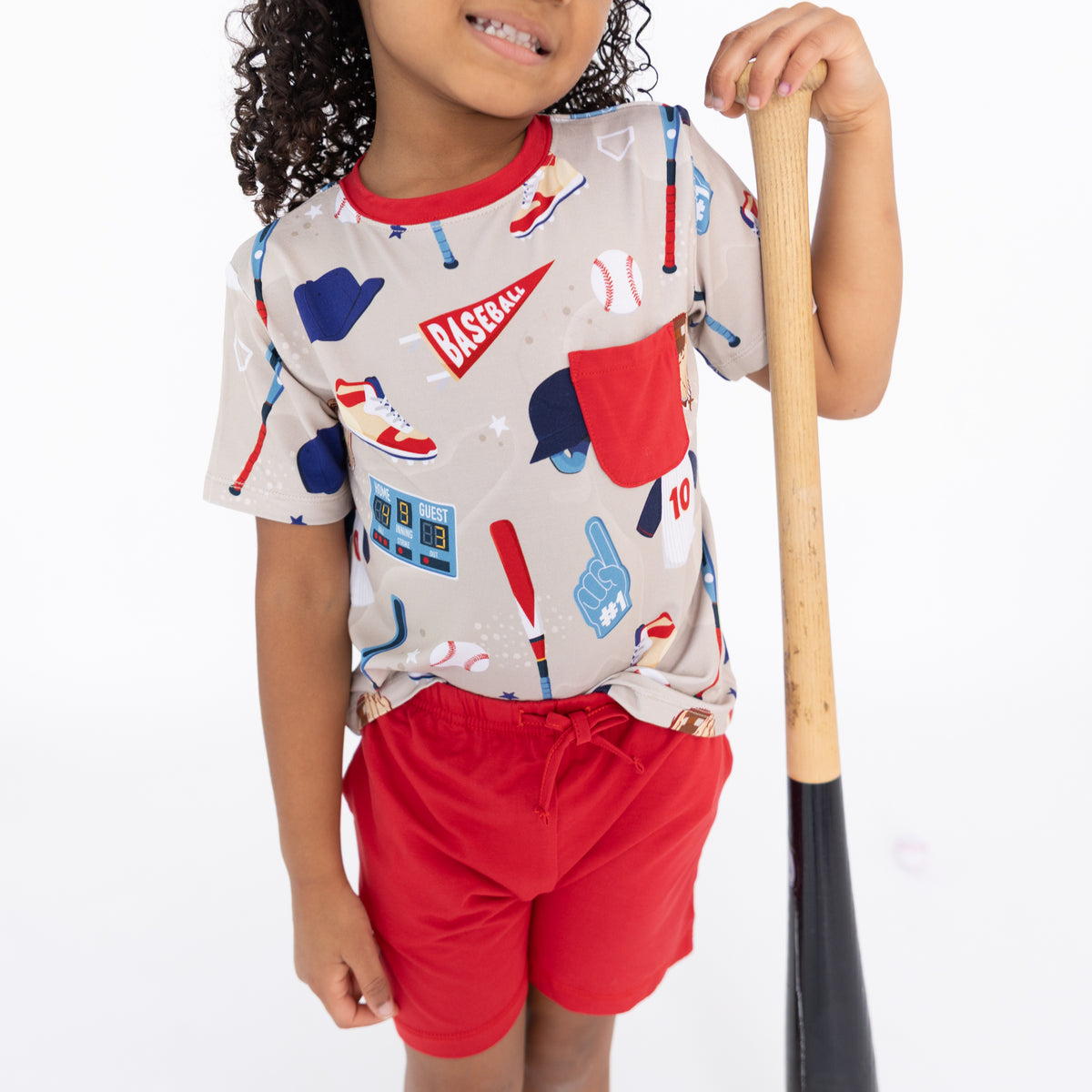 Home Run Daywear Short Set
