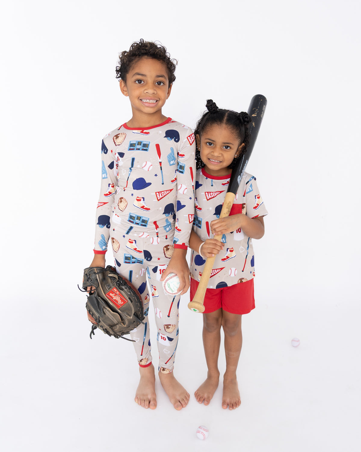 Home Run 2pc Long Sleeve Pajamas