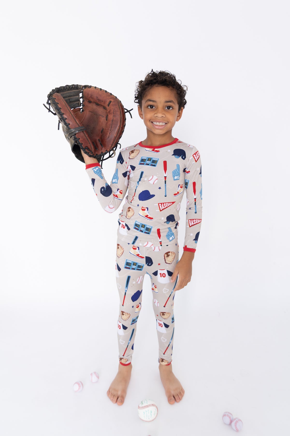 Home Run 2pc Long Sleeve Pajamas
