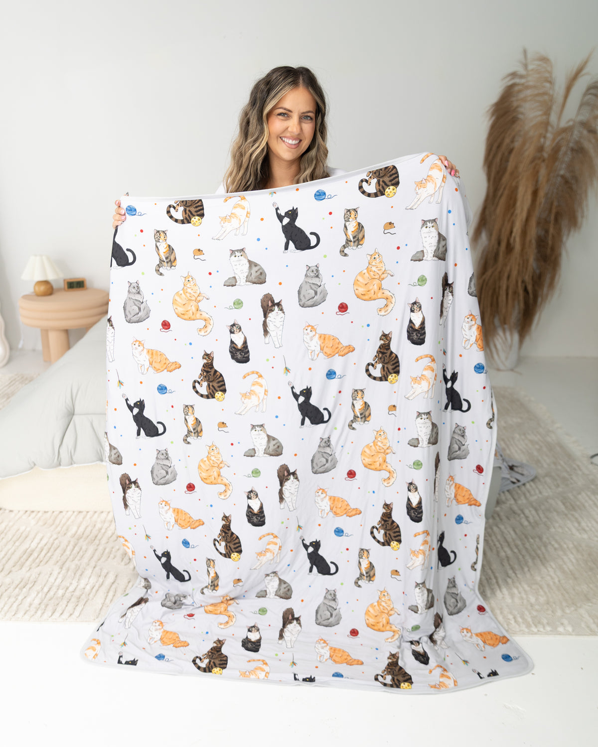 House Cats Snuggle Blankets (2 sizes)