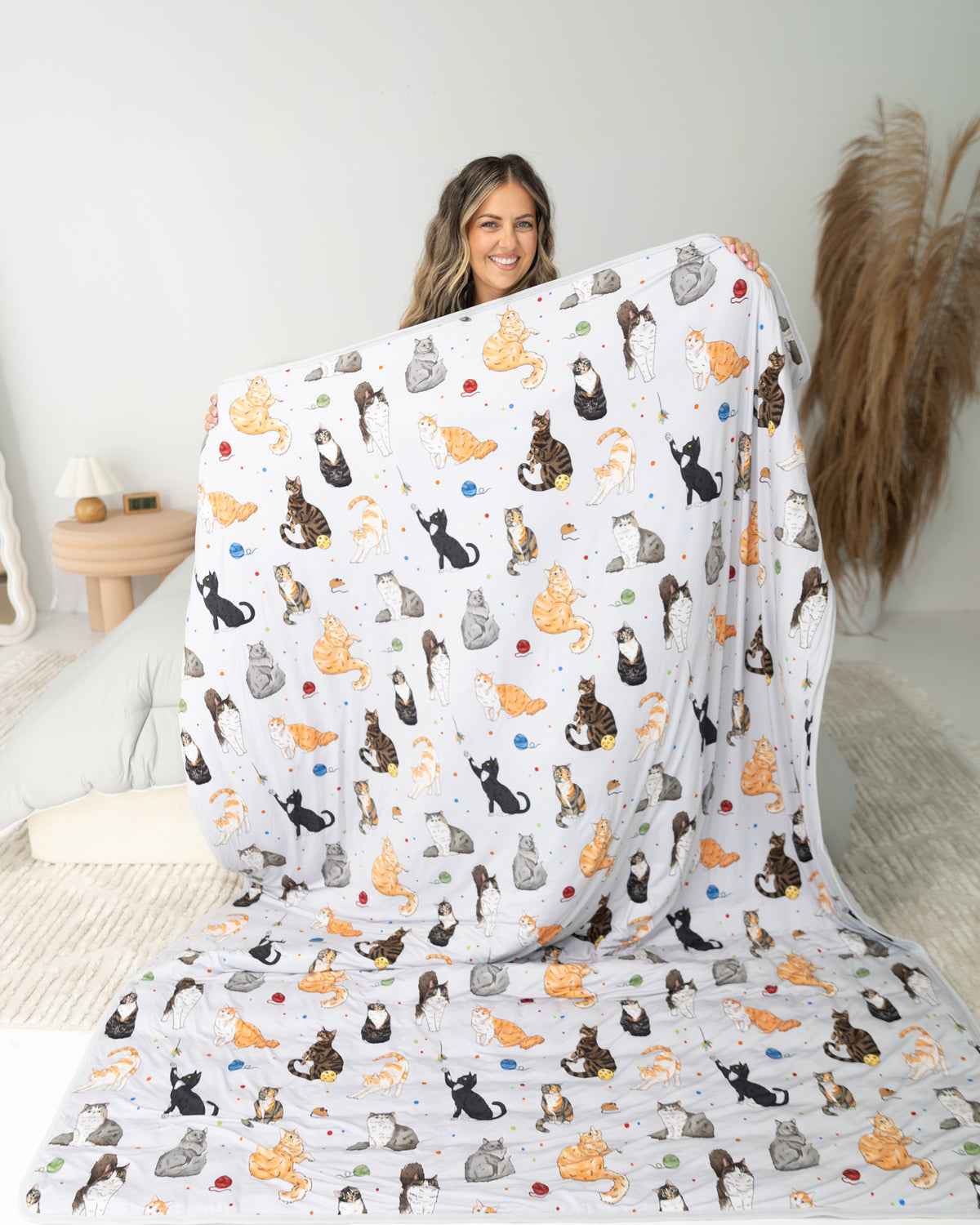 House Cats Snuggle Blankets (2 sizes)
