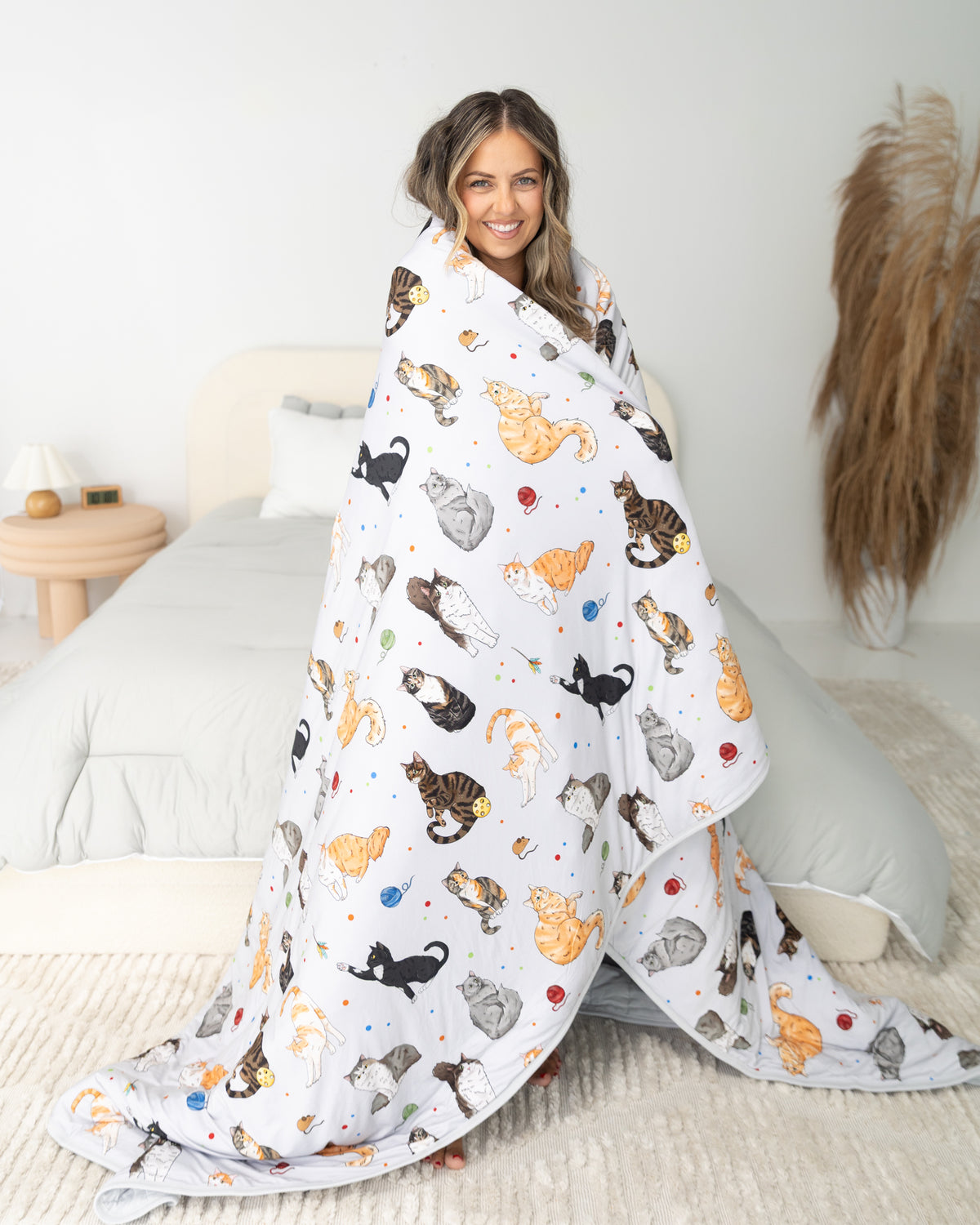 House Cats Snuggle Blankets (2 sizes)