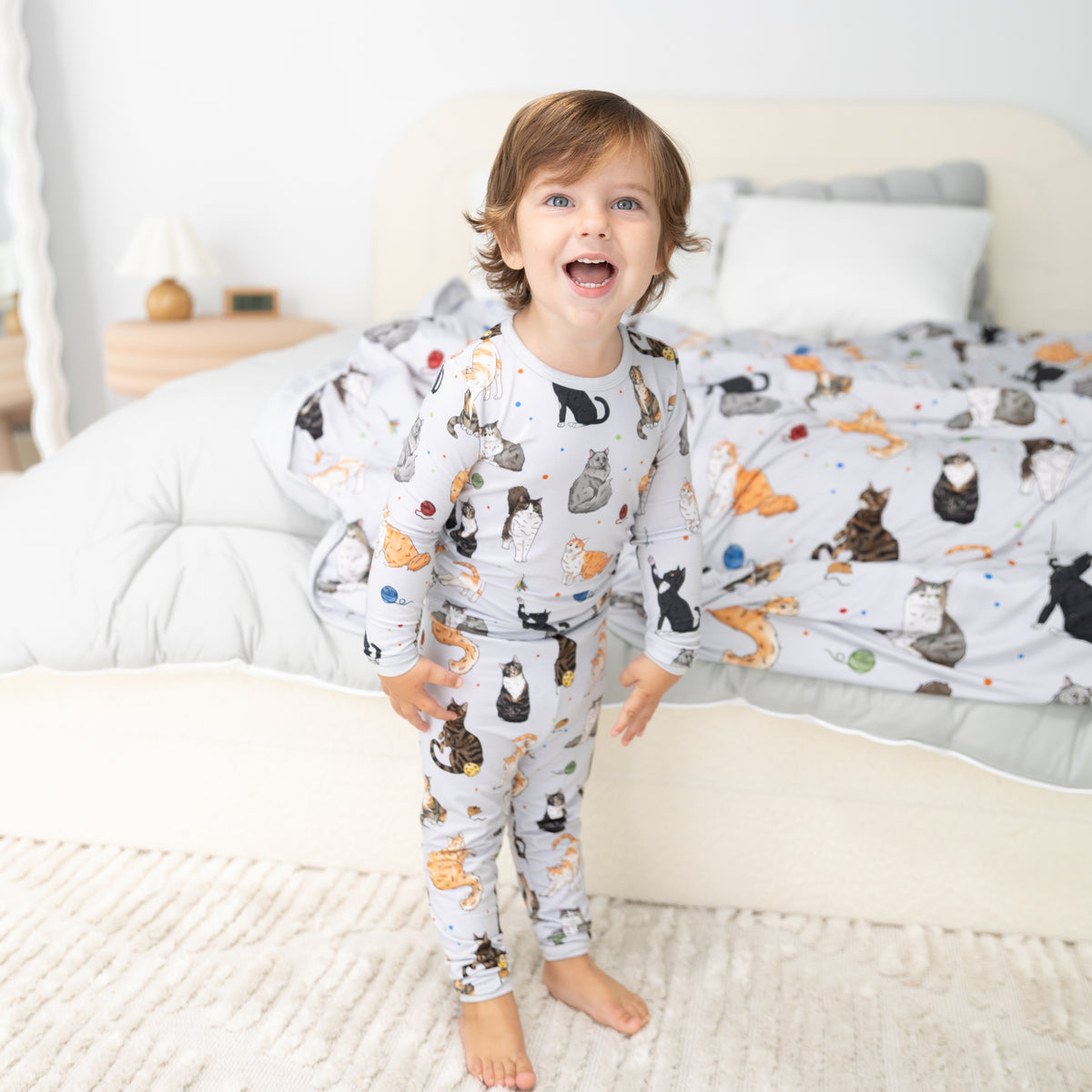 House Cats 2pc Long Sleeve Pajamas