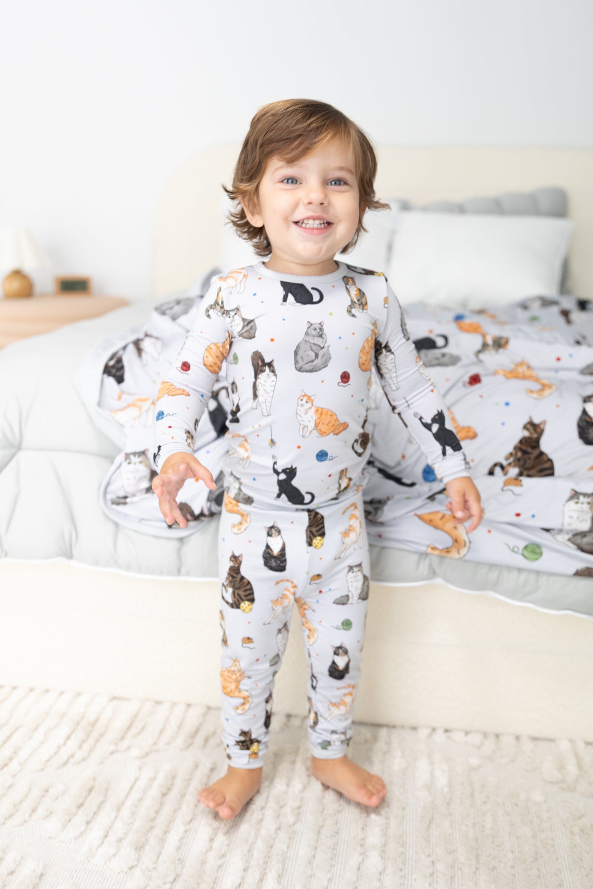 House Cats 2pc Long Sleeve Pajamas