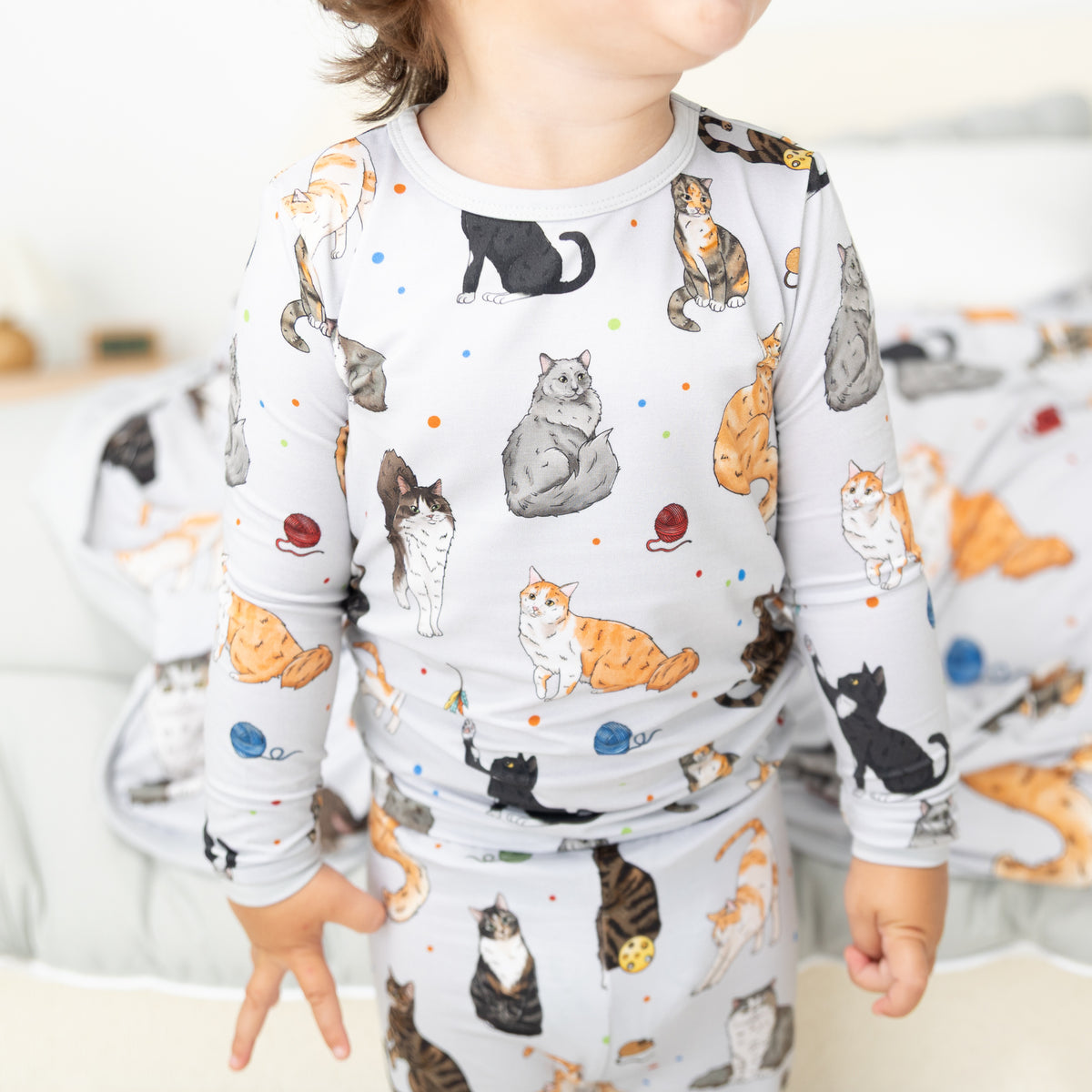 House Cats 2pc Long Sleeve Pajamas