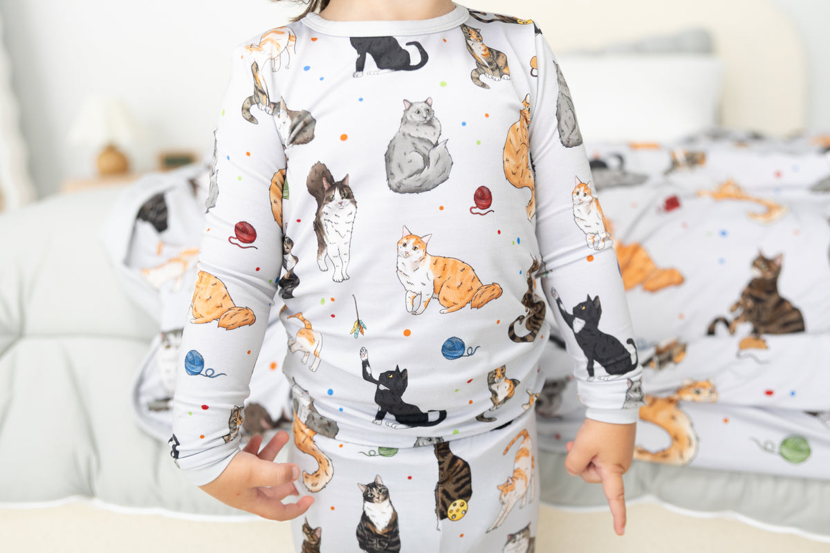 House Cats 2pc Long Sleeve Pajamas