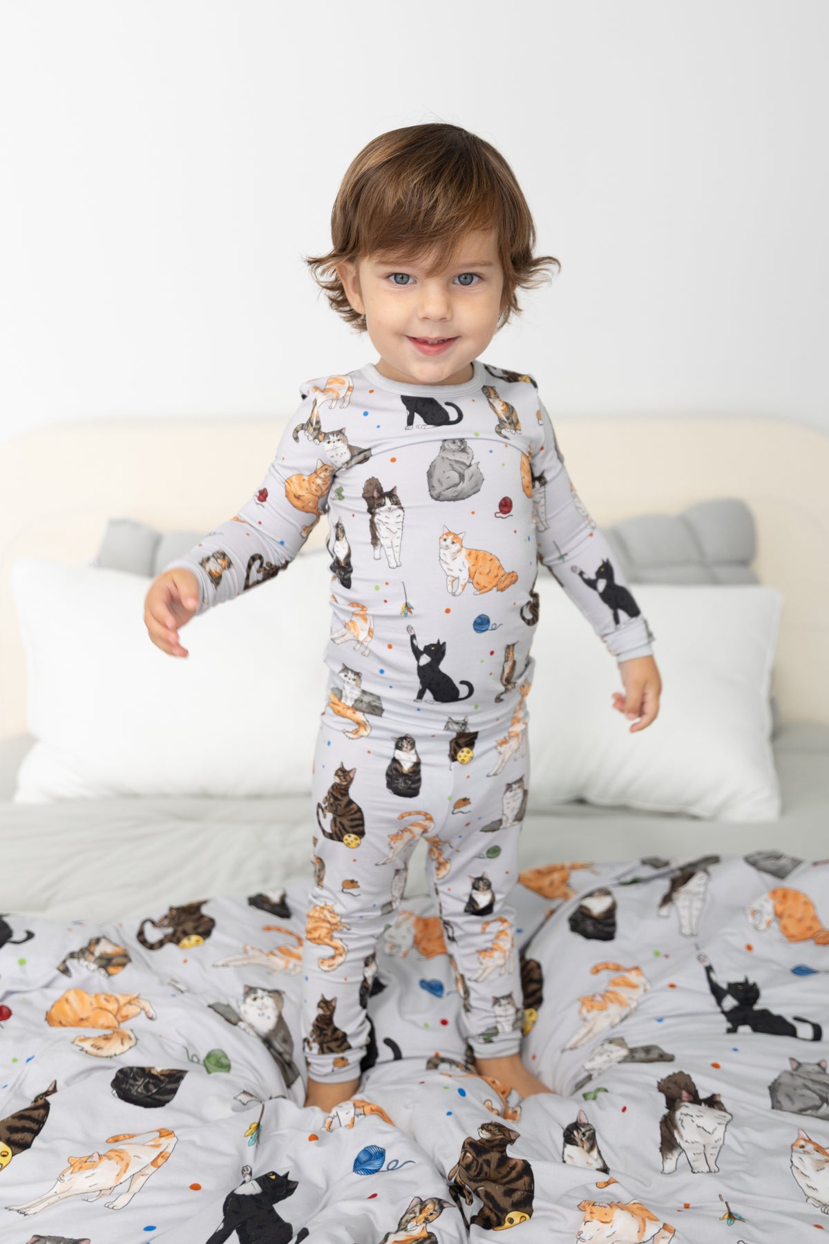 House Cats 2pc Long Sleeve Pajamas