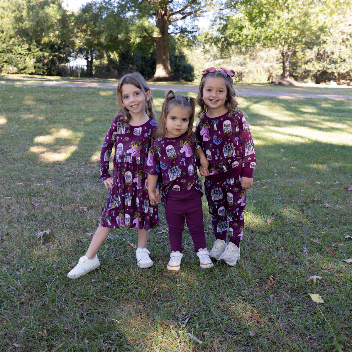 Flora's Tale Long Sleeve Twirl Dress w/ shorts