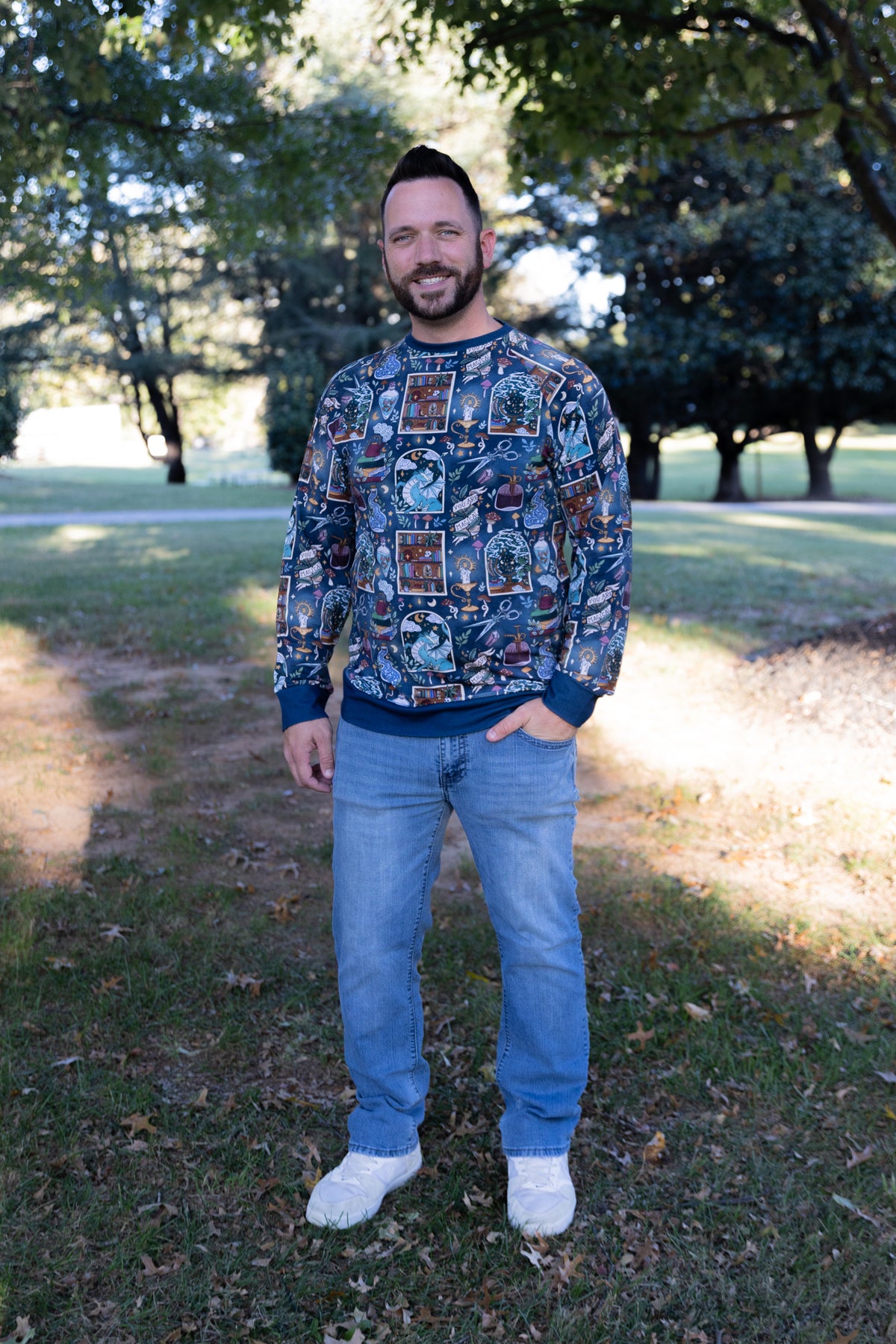 Potion's Class Adult Terry Bamboo Crewneck