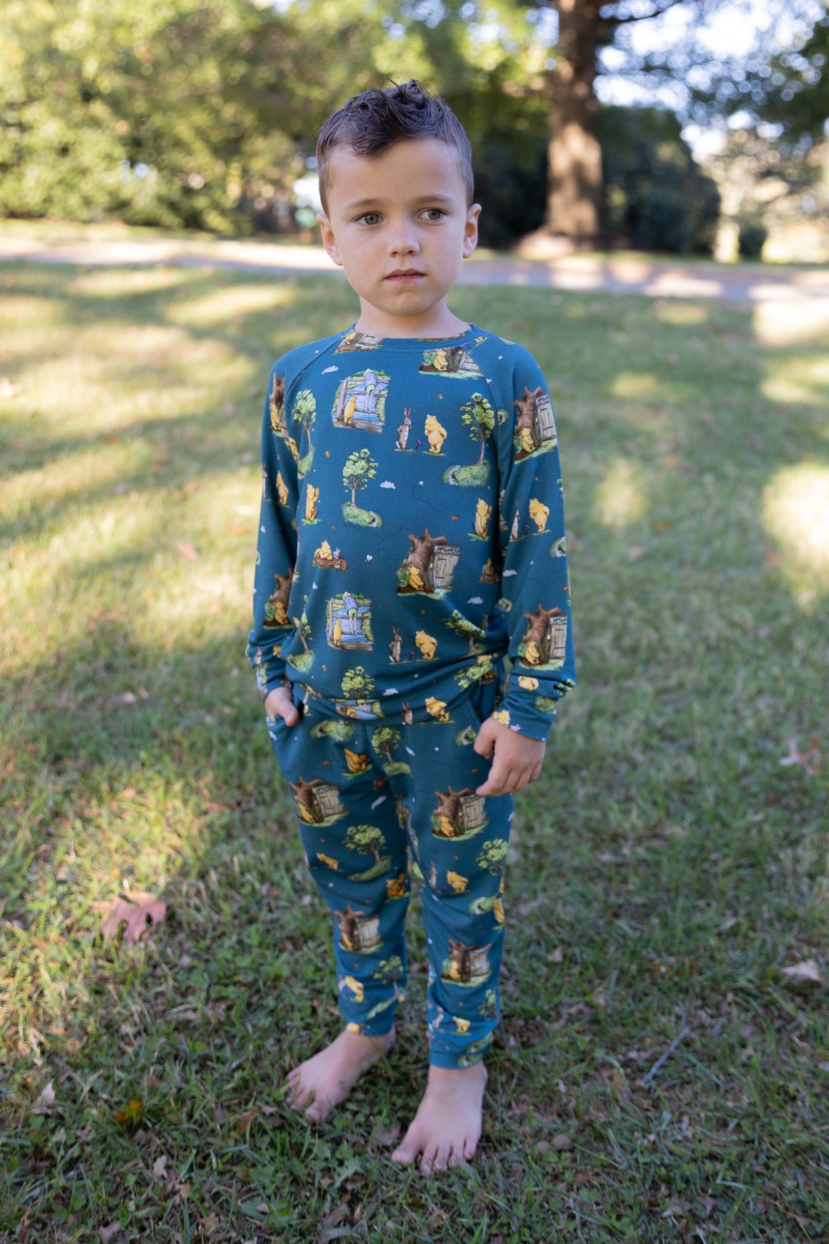 Hundred Acre Woods Terry Bamboo Jogger Set