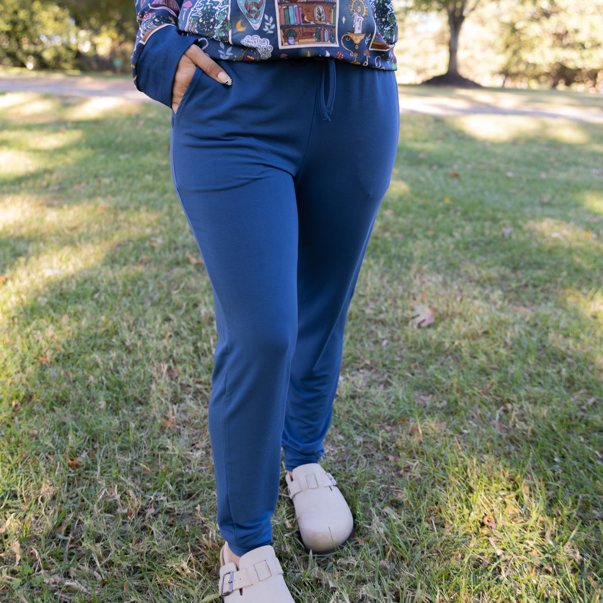 Potion's SOLID Women’s Terry Bamboo Joggers