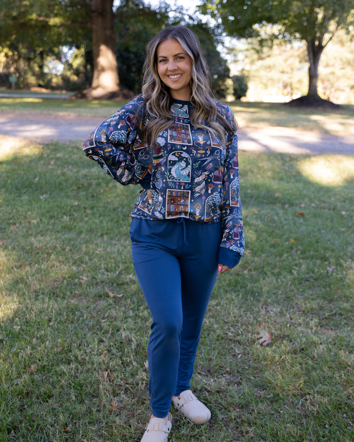 Potion's Class Adult Terry Bamboo Crewneck