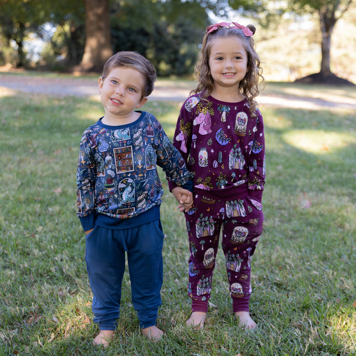 Flora's Tale Terry Bamboo Jogger Set