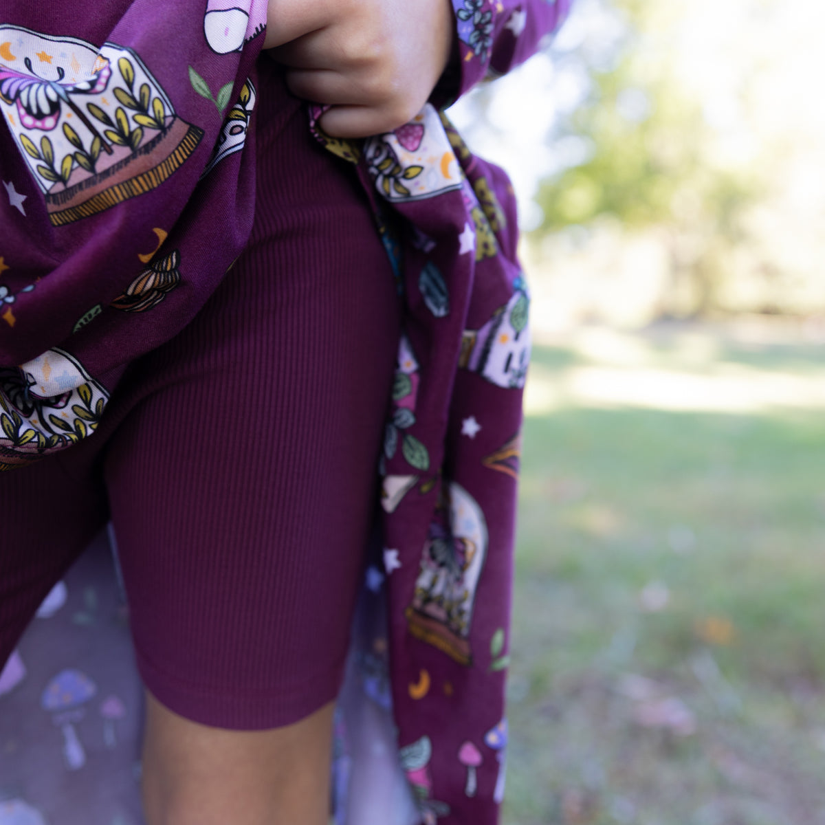 Flora's Tale Long Sleeve Twirl Dress w/ shorts