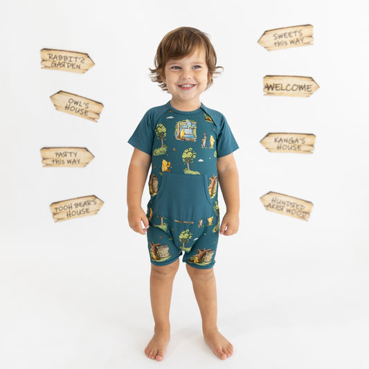 Hundred Acre Woods Shortie Romper
