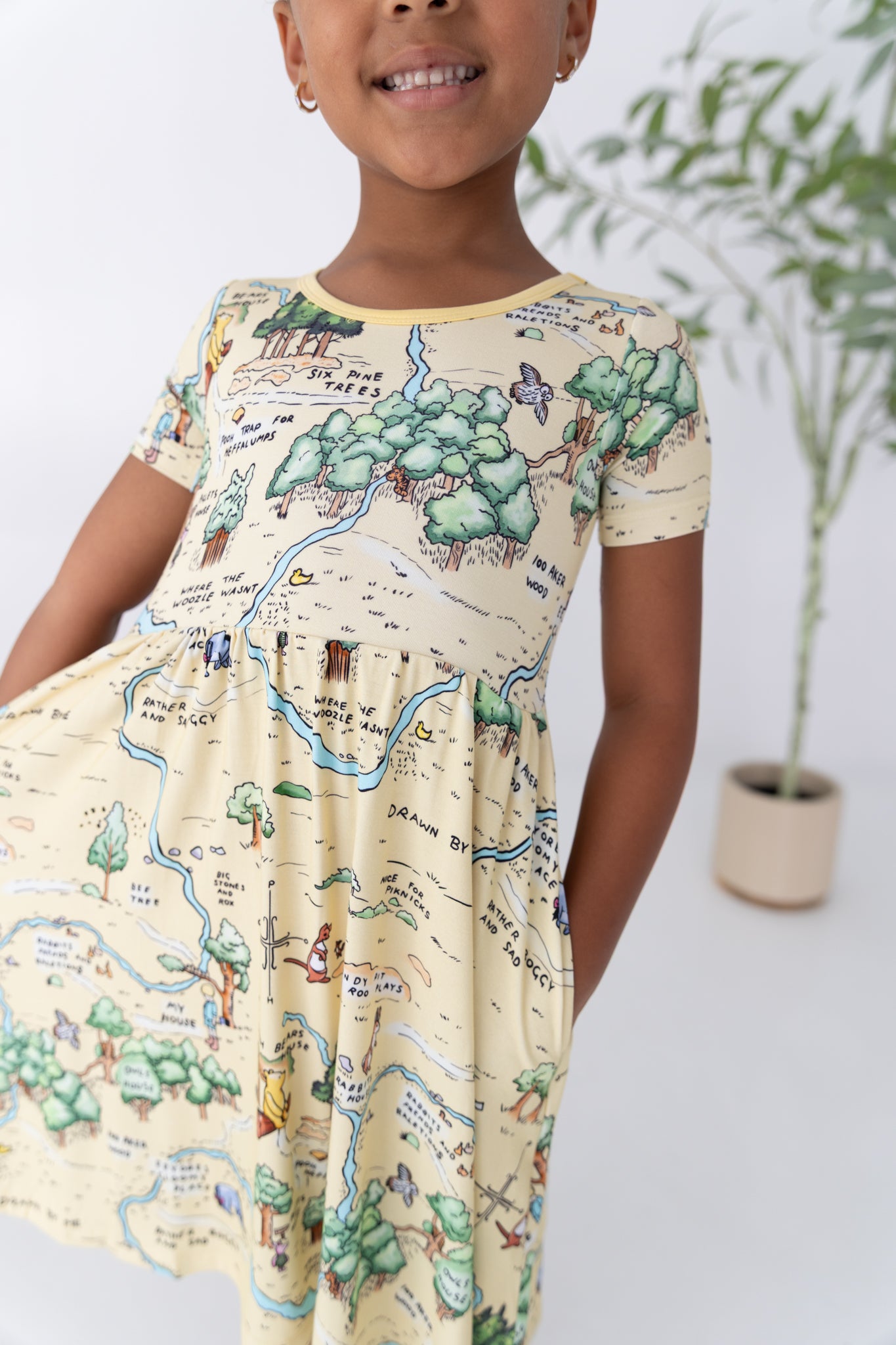 Storybook Woods Twirl Dress w/ shorts