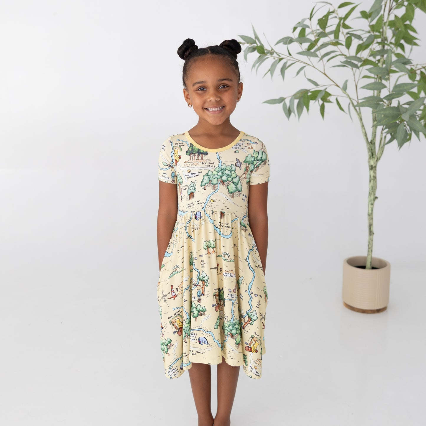 Storybook Woods Twirl Dress w/ shorts