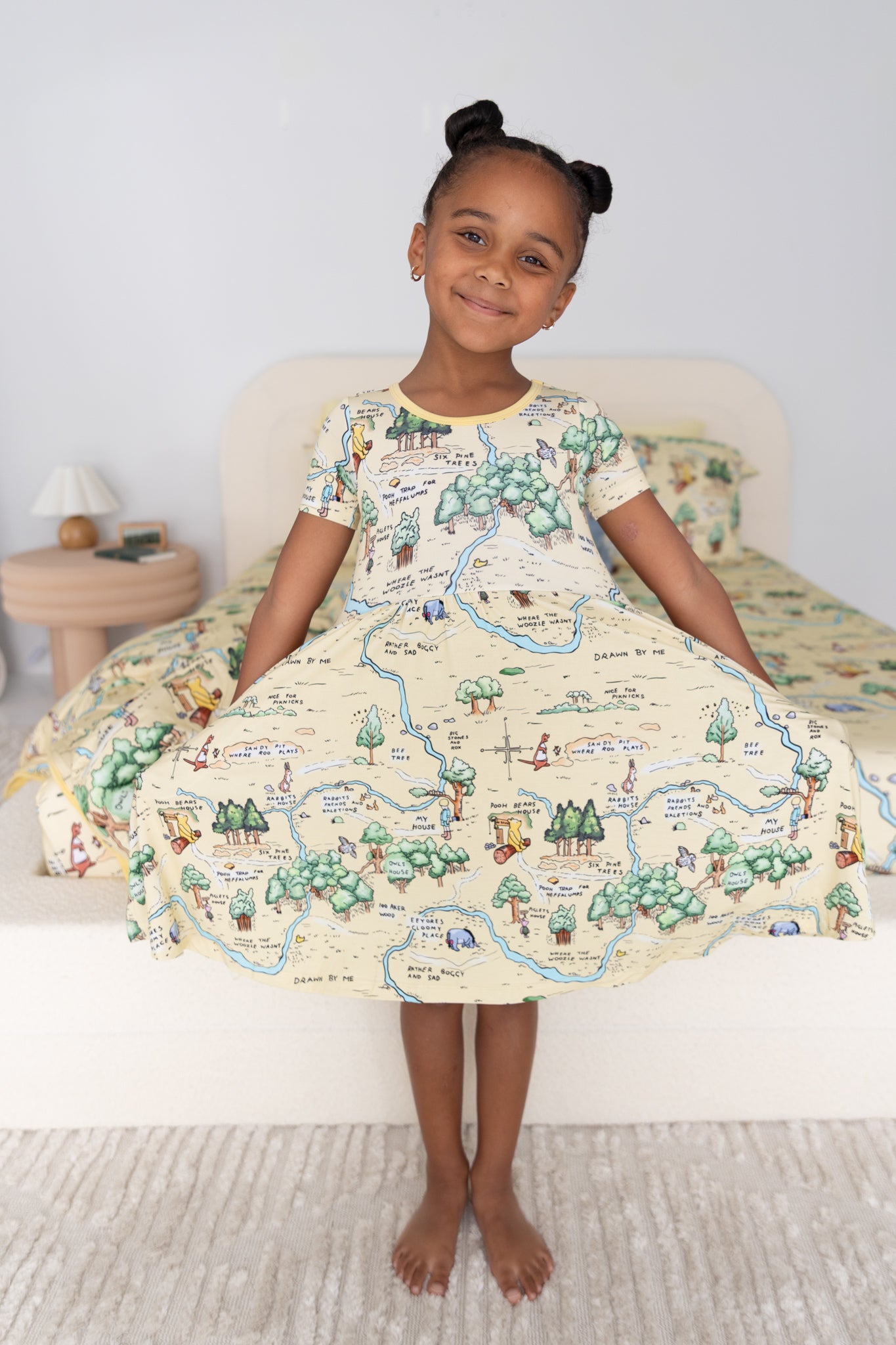 Storybook Woods Twirl Dress w/ shorts