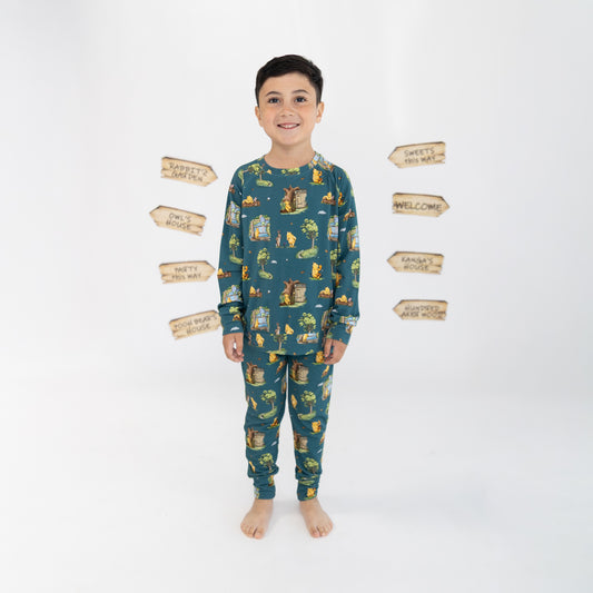 Hundred Acre Woods Terry Bamboo Jogger Set