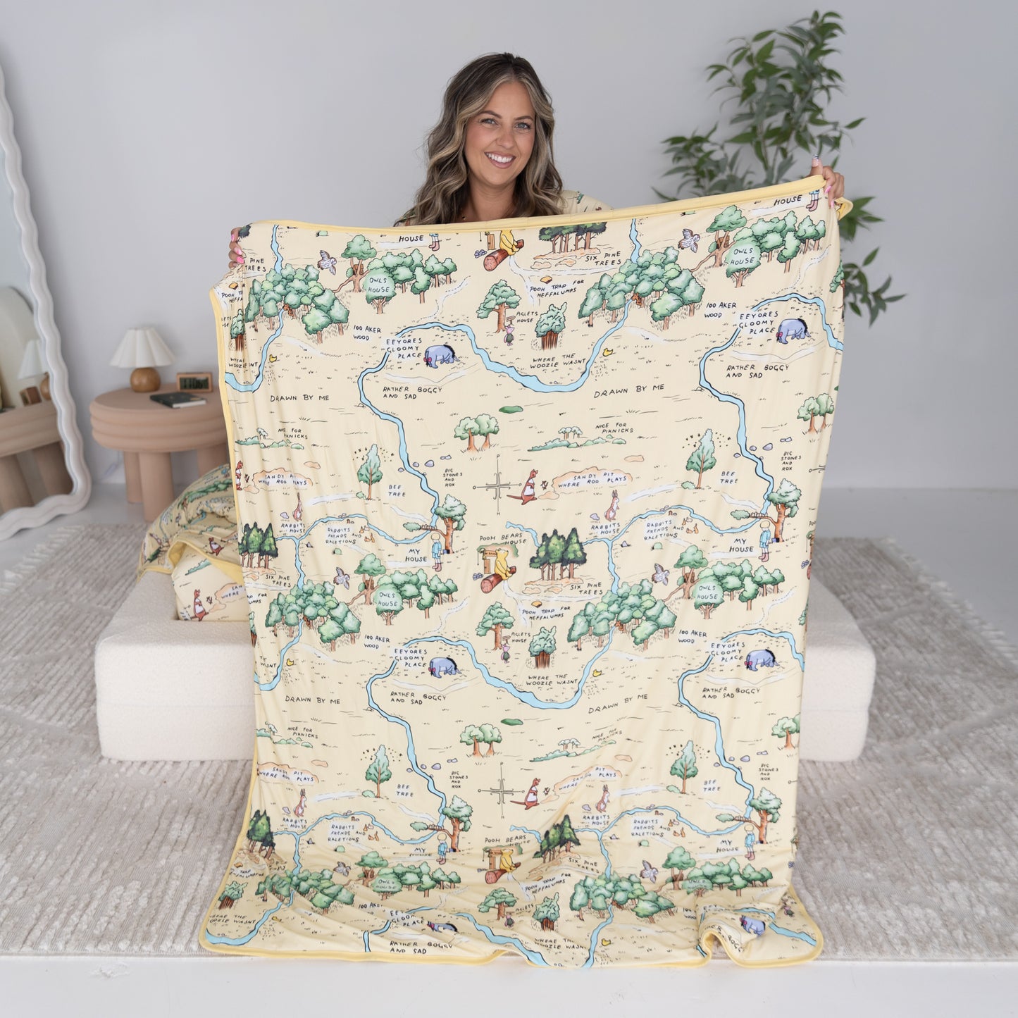 Storybook Woods Snuggle Blankets (3 sizes)