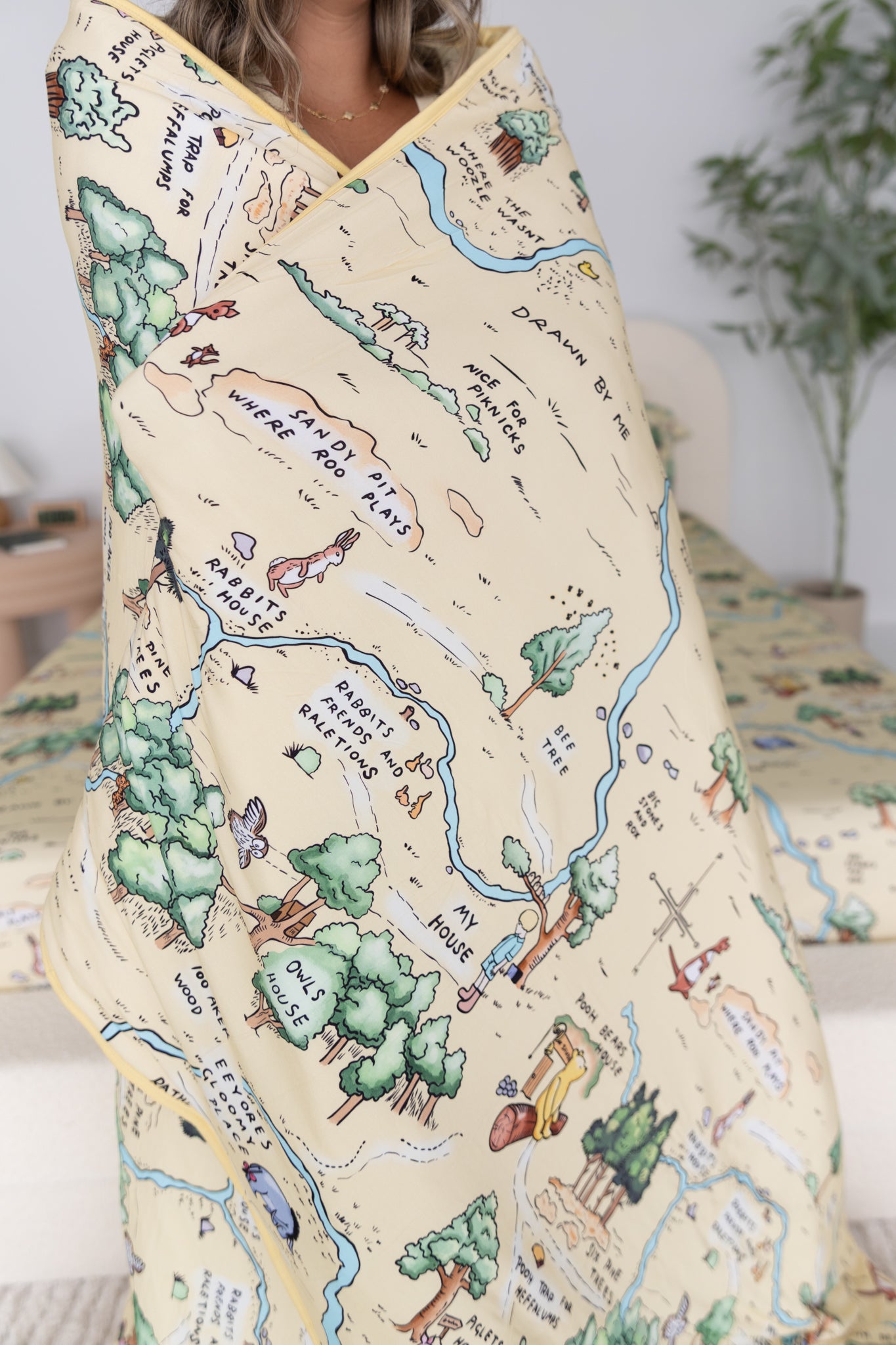 Storybook Woods Snuggle Blankets (3 sizes)