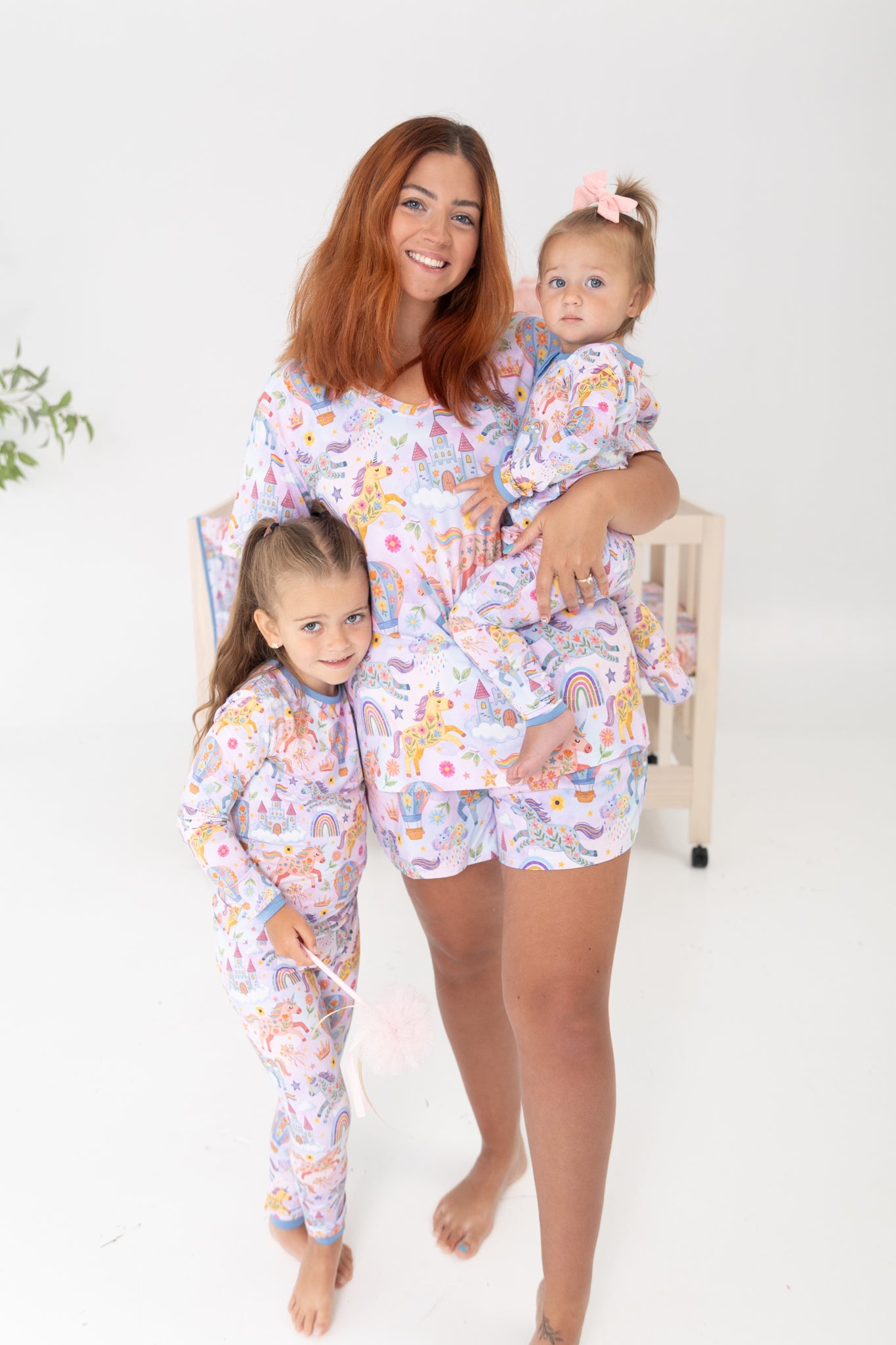 Rainbow Realm Women's 2pc Short Pajamas