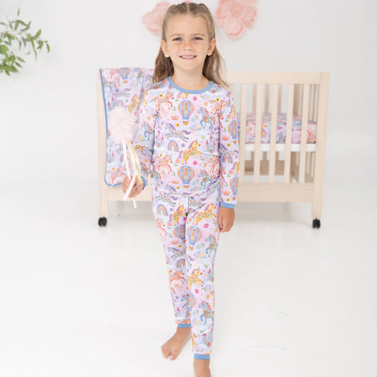 Rainbow Realm 2pc Long Sleeve Pajamas