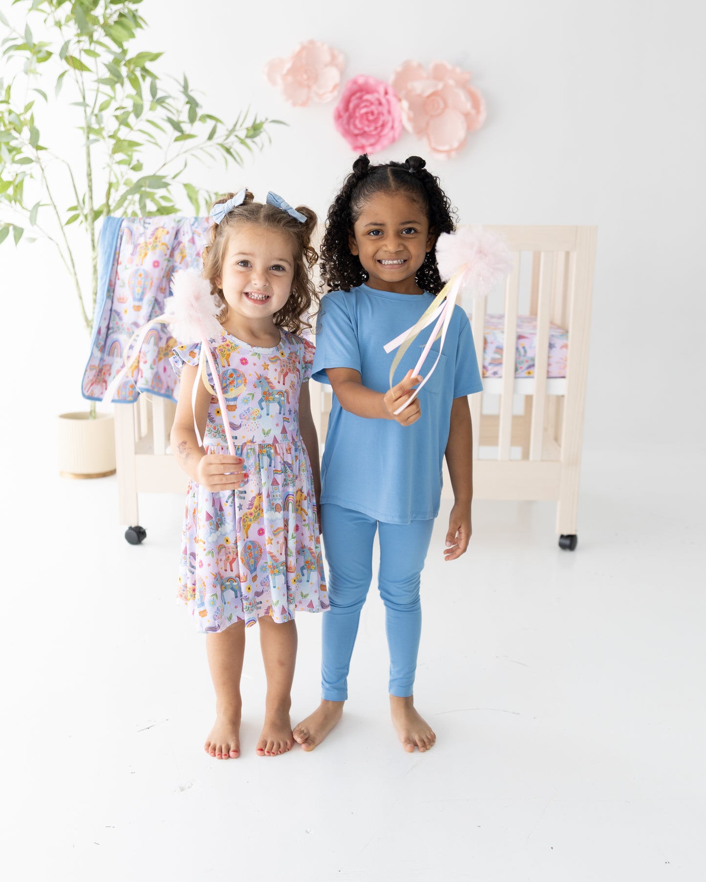 Rainbow Realm Twirl Dress w/ shorts