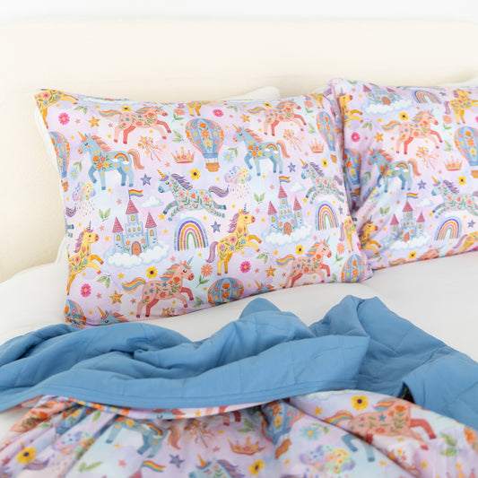 Rainbow Realm Pillow Case