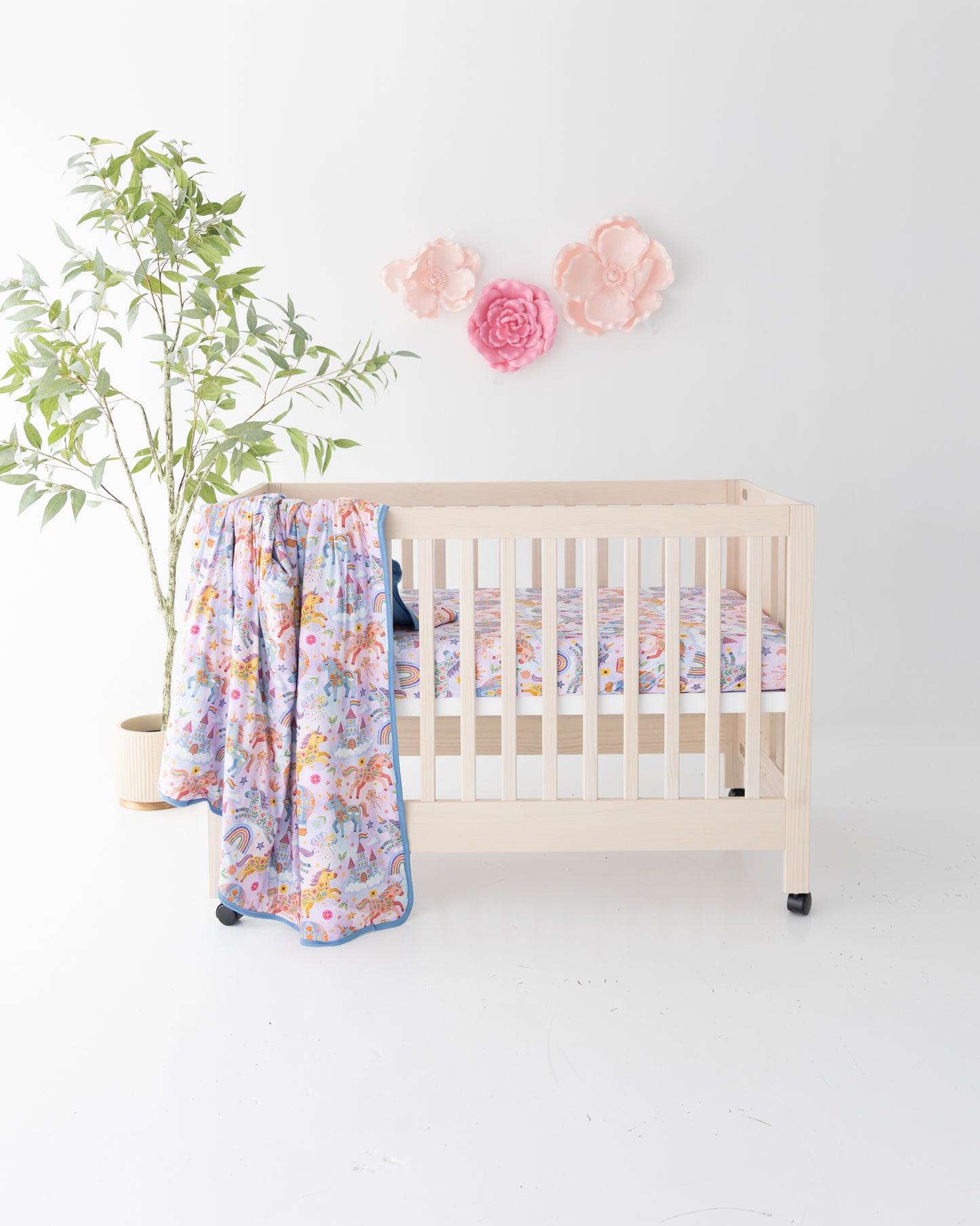 Rainbow Realm Crib Sheet